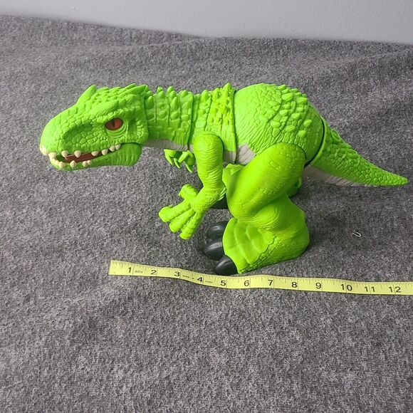 Jurassic World Imaginext Green Indominus Rex Dinosaur Figure Jurassic Park Toy - Picture 1 of 7